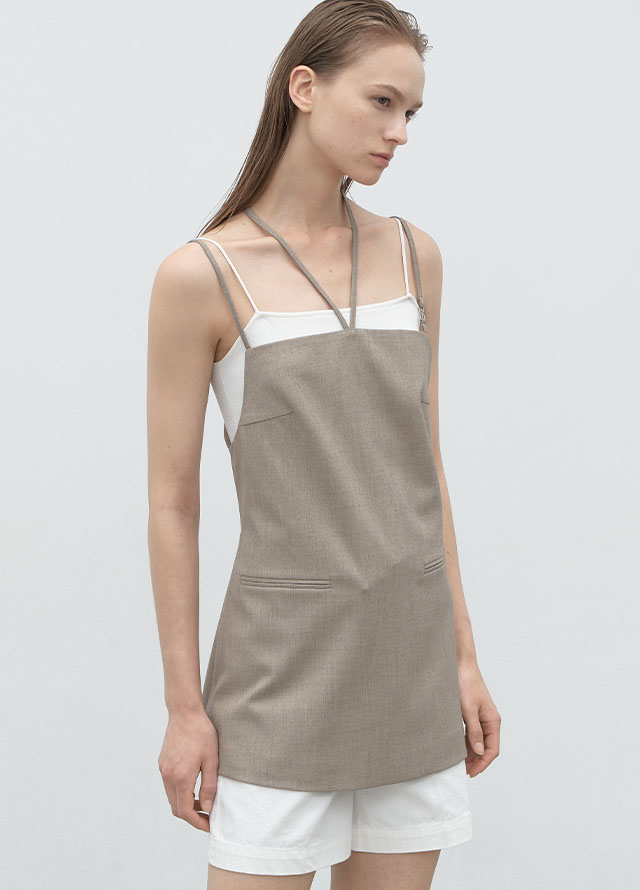 (PT-5666)ESSENTIAL EMERY SET-UP PANTS Korea