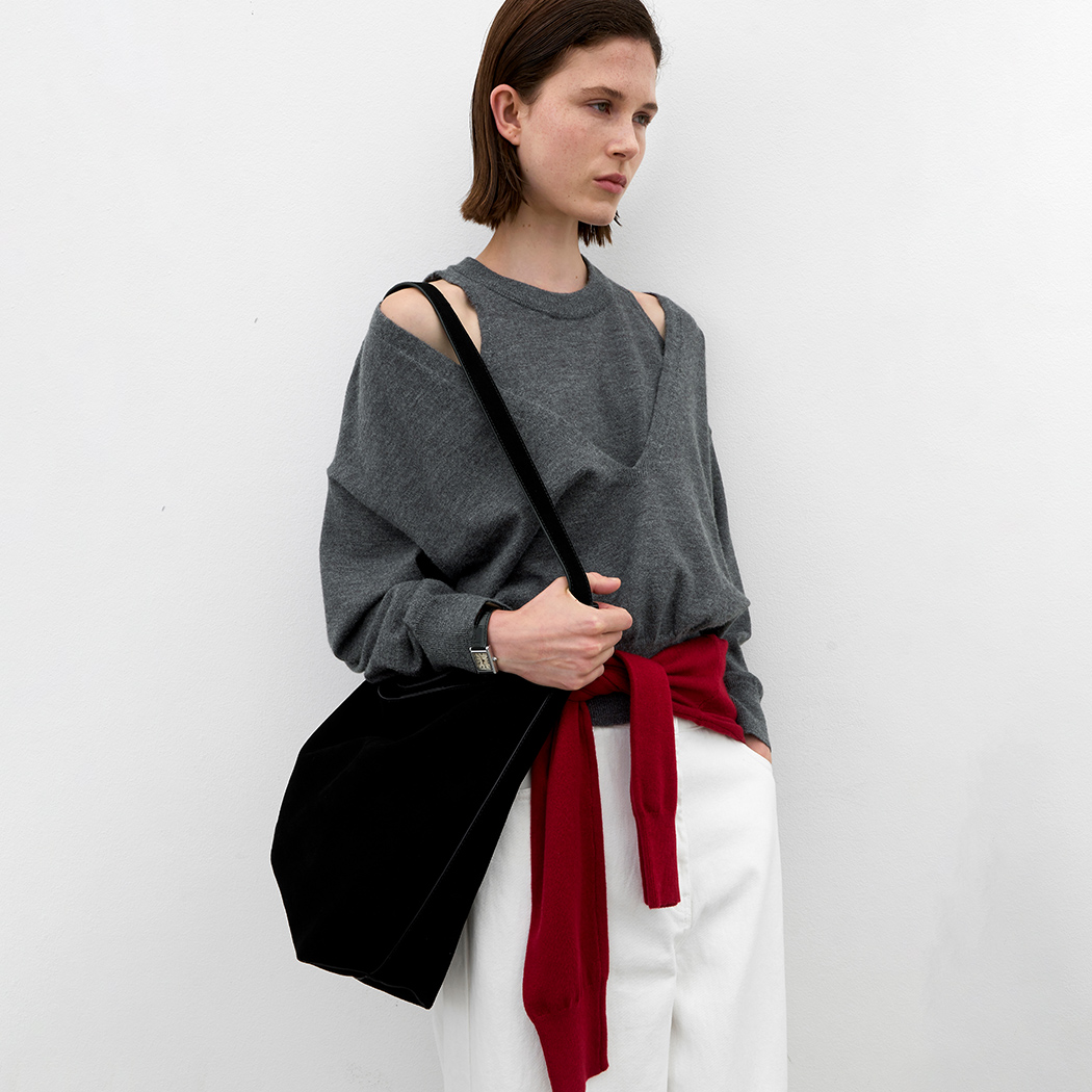 (ZT-6909)ESSENTIAL HUEY KNIT SET S