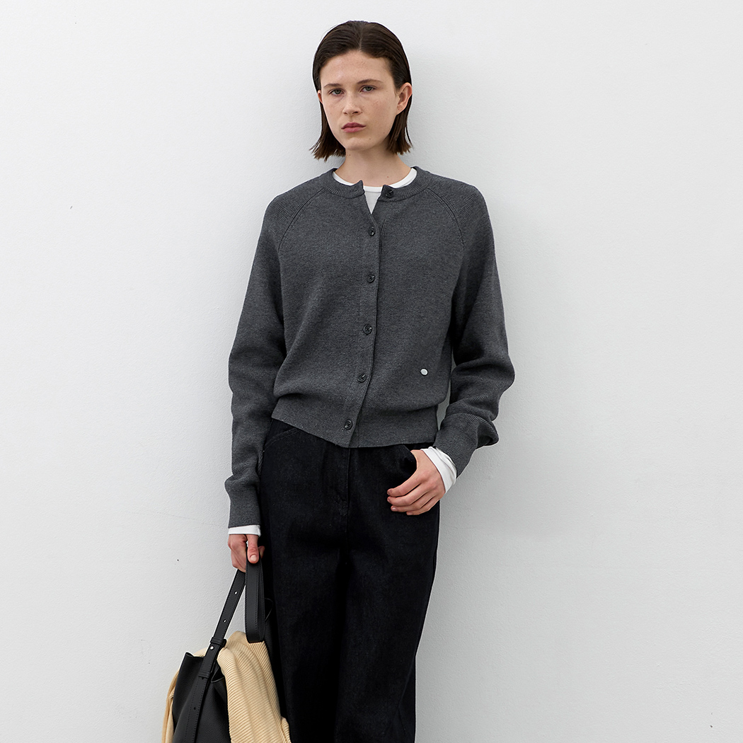 (CD-2218)ESSENTIAL HAZZI KNIT CARDIGAN