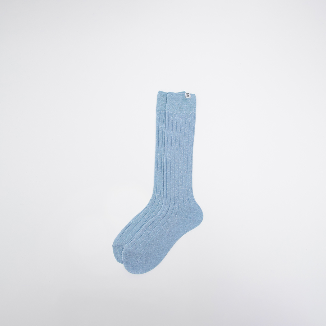 (SC-0048)PEARL GLITTER SOCKS