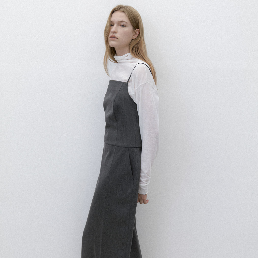 (OP-6302)NEU SLEEVELESS MAXI DRESS