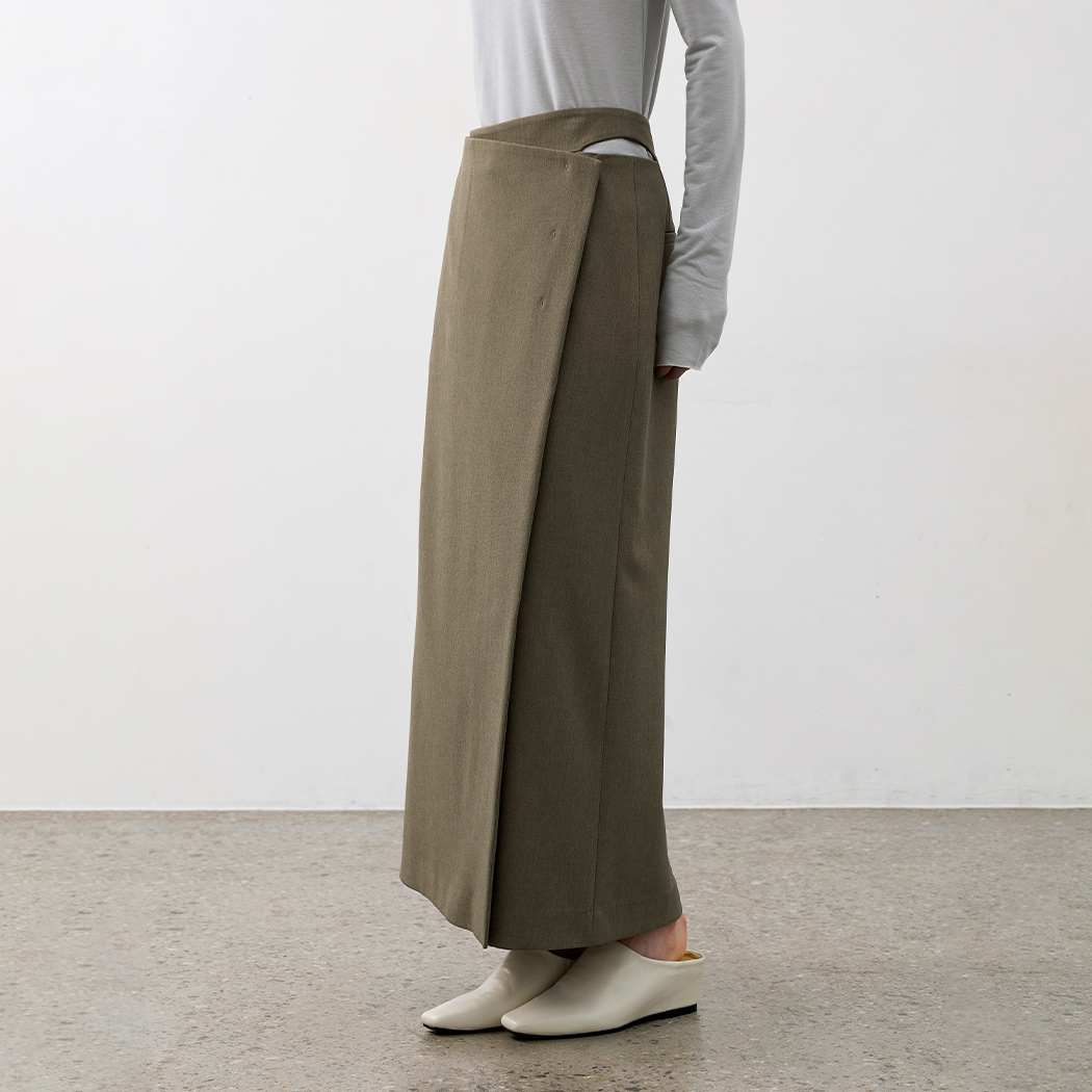 (SK-5042)CYNTHIA CUTOUT MAXI SKIRT