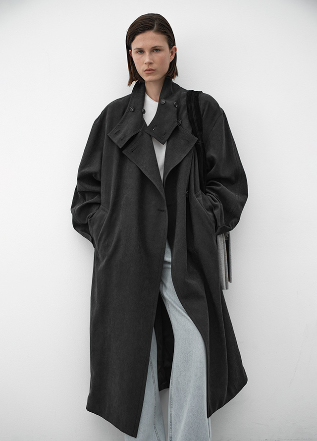 (X-PT-5679)LOOSE STRAIGHT DENIM PANTS Korea