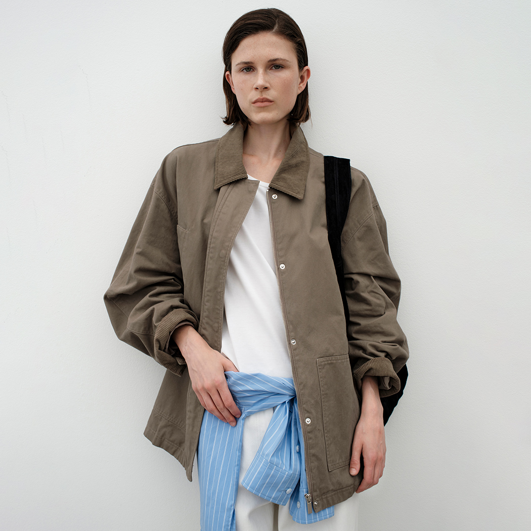(CT-1467)CORA CORDUROY COTTON JACKET