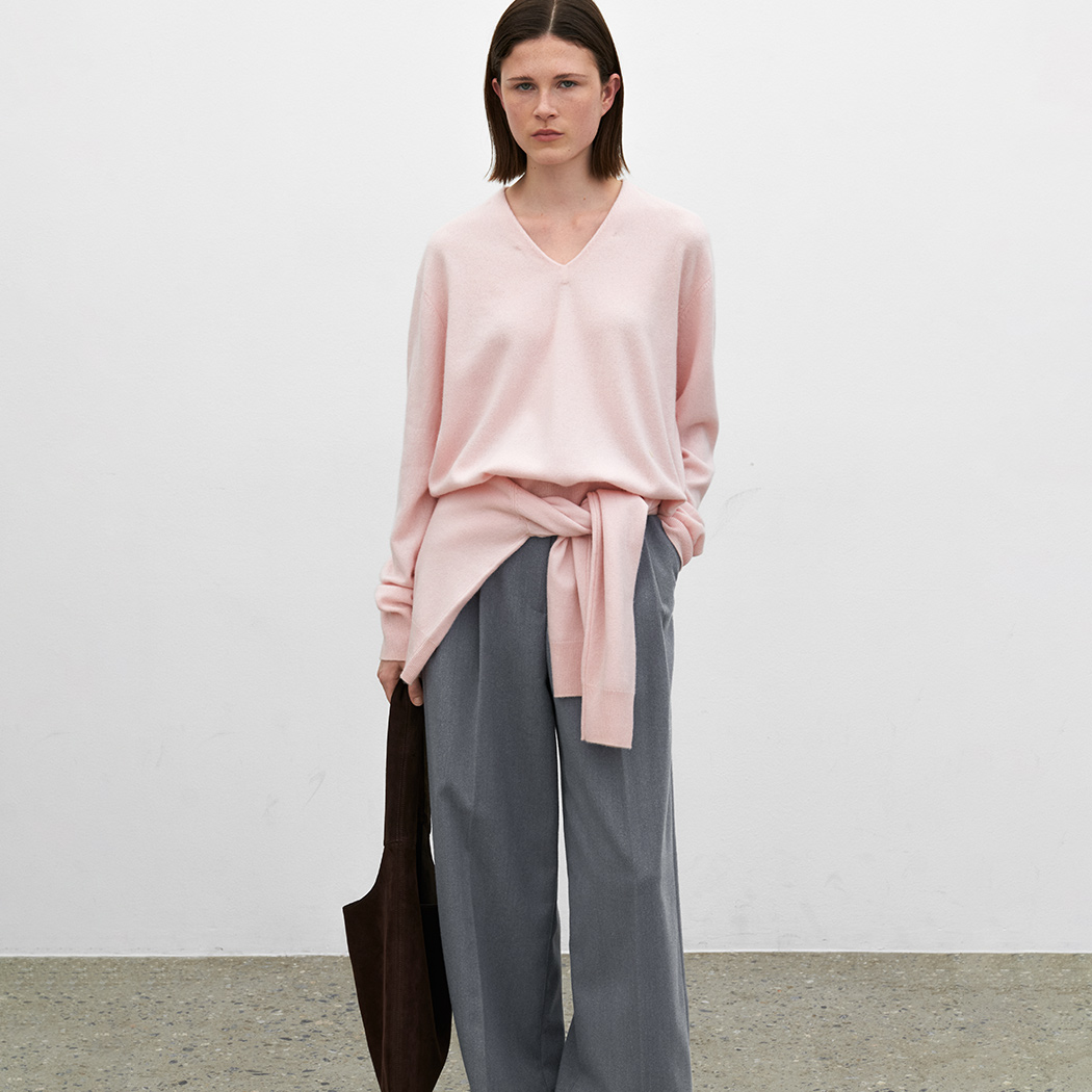 (PT-5688)ESSENTIAL AUBE TWO TUCK PANTS