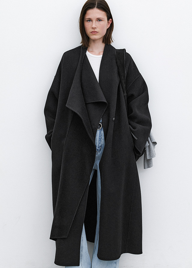 (X-PT-5679)LOOSE STRAIGHT DENIM PANTS Korea