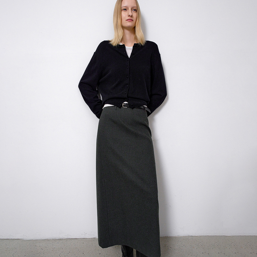 (SK-5066)ESSENTIAL H-LINE LING SKIRT S