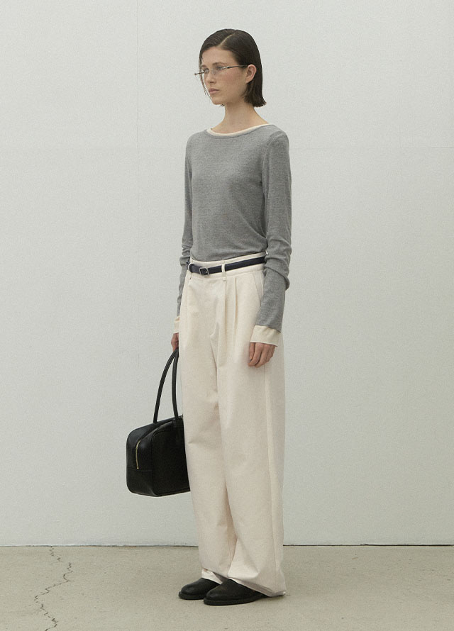 (JK-2968)ESSENTIAL SOLID SET-UP JACKET Korea