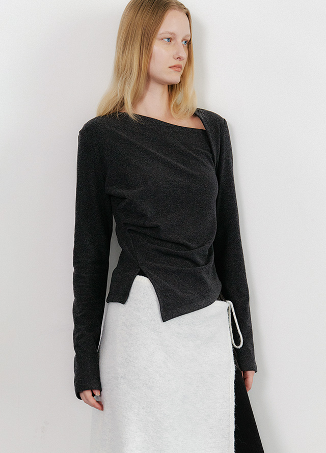 (JK-2993)BOUCLE WOOL OVERSIZED JACKET Korea