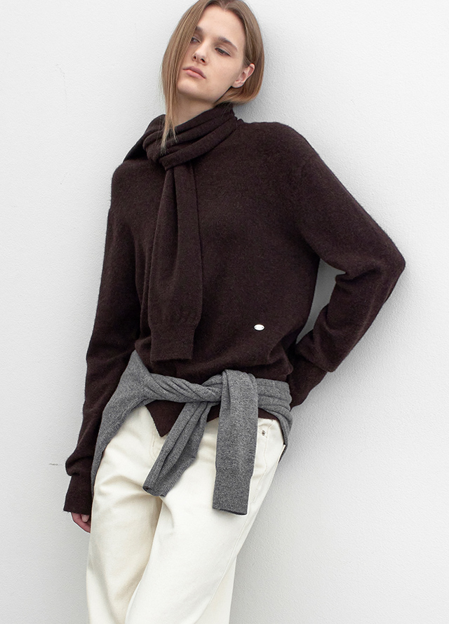 (SK-5065)TUCK VOLUME MIDI FLARE SKIRT Korea