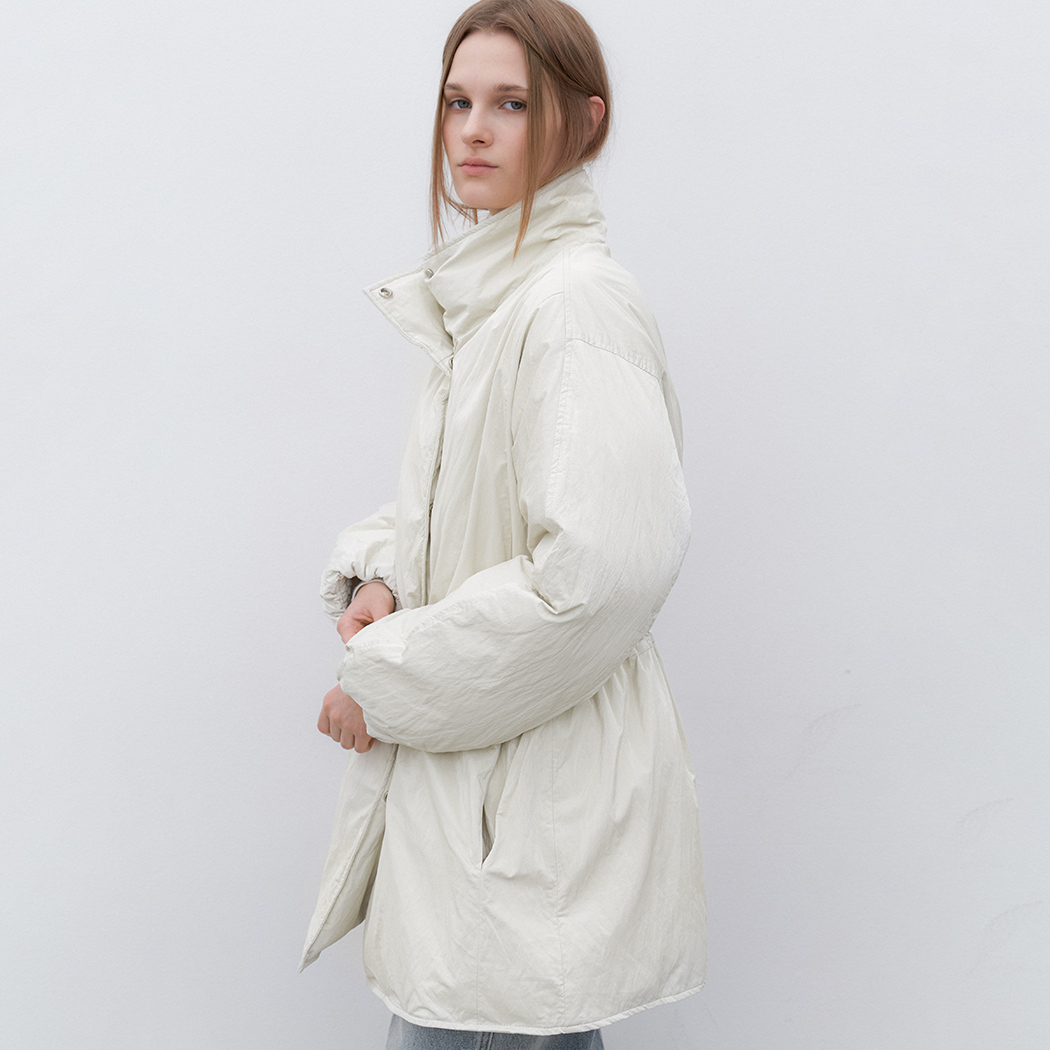 (JP-584)HI-GLOSSY PADDED JUMPER