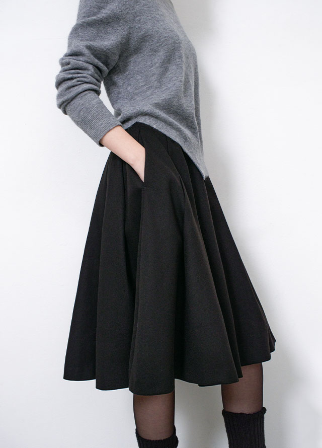 (T-7152)RACOON LIKE HALF SLEEVE KNIT Korea