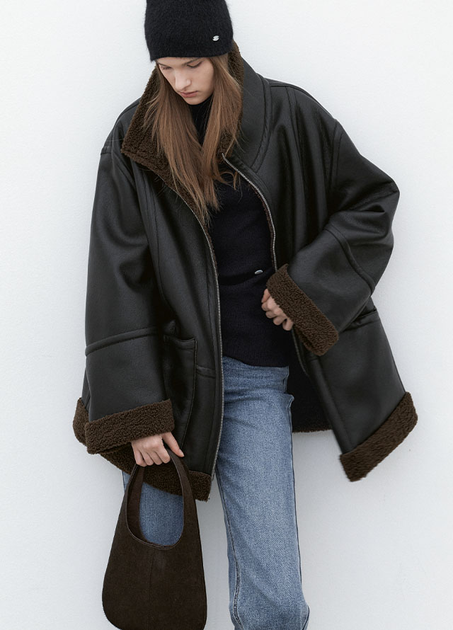 (T-7191)SEE THROUGH SLIM RIBBED KNIT Korea