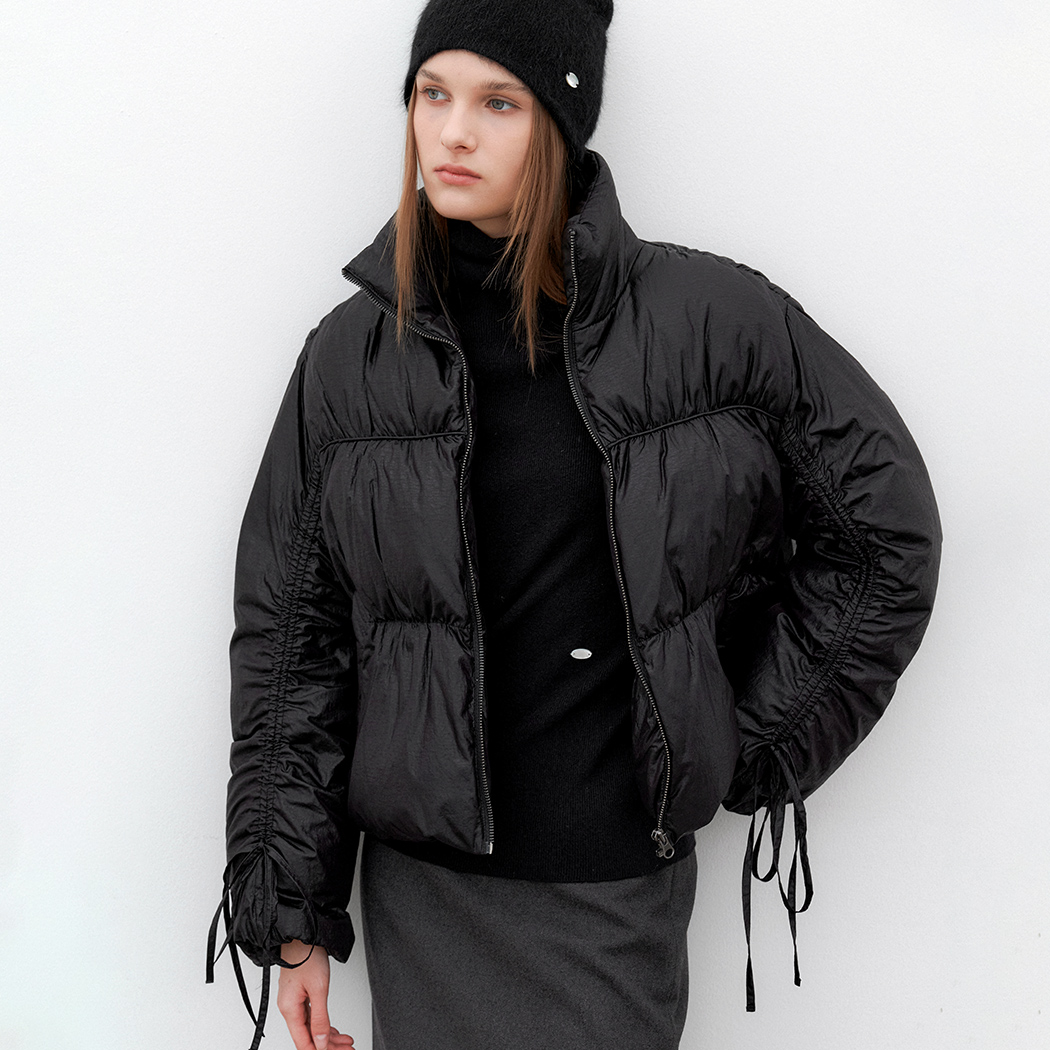 (JP-582)PIPING SHRRING DOWN JUMPER Korea