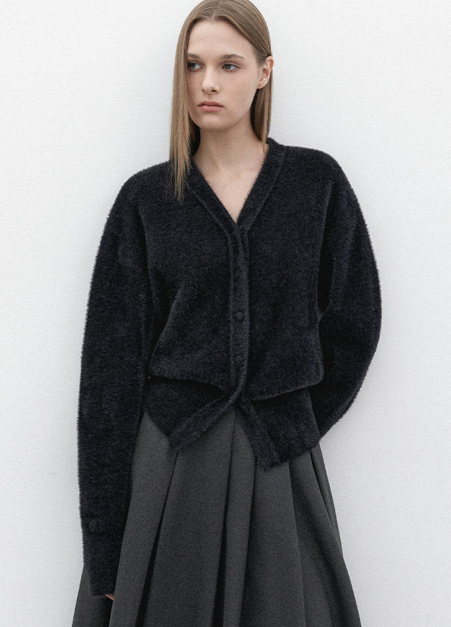 (SK-5068)STRING VELVET A-LINE SKIRT S Korea