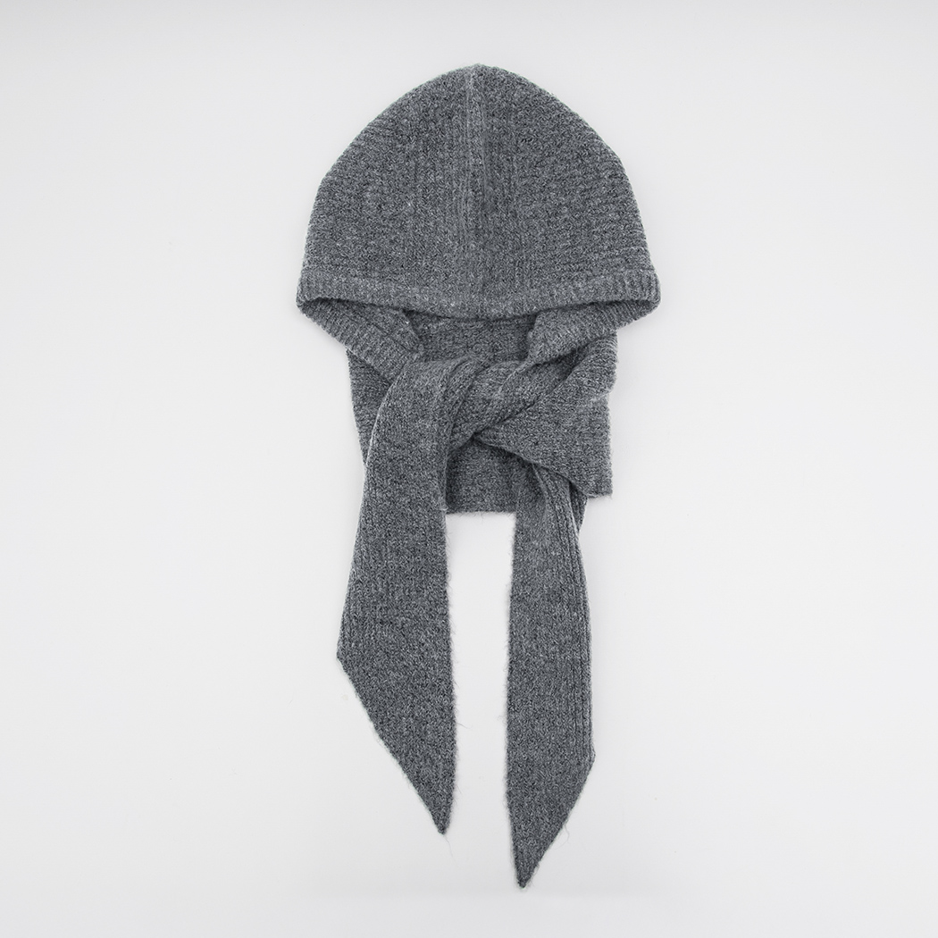 (HA-0058)TIE KNIT BARACLAVA