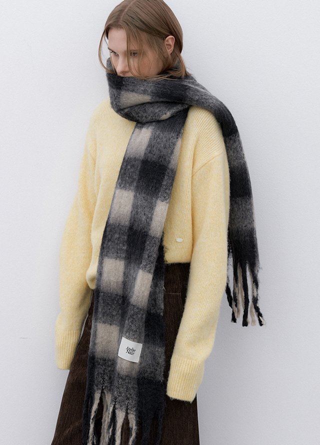 (PT-5715)HIGH WAIST VELVET SEMI WIDE PANTS Korea