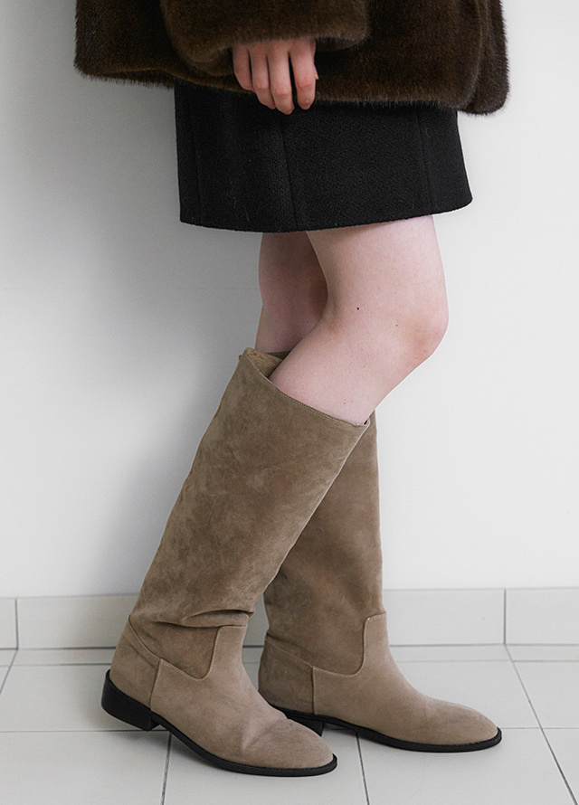 (CT-1453)KNIT SET BALMACCAN HANDMADE HALF COAT S Korea