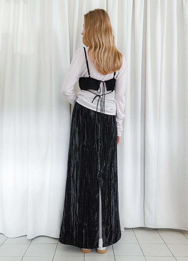 (CD-2246)SHEER ALPACA HIGHNECK 2WAY CARDIGAN Korea