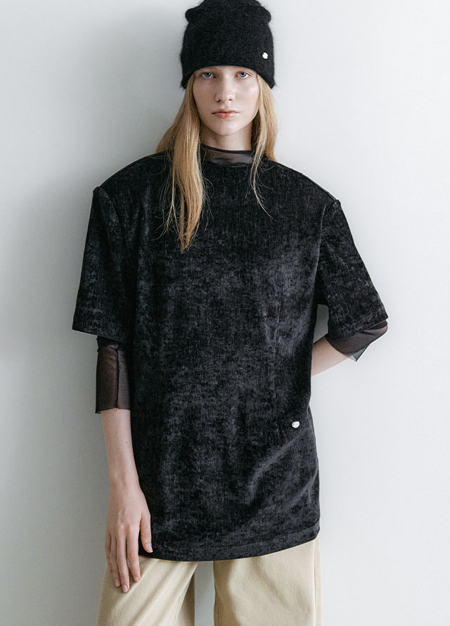 (PT-5723)WARM WIDE COLOR DENIM PANTS Korea