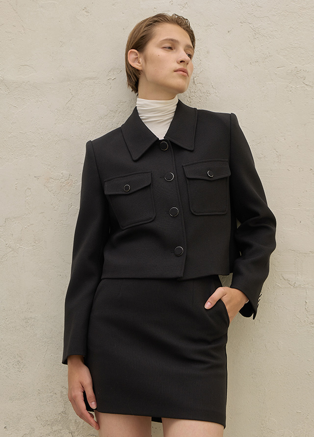 (Z-VT-0254)RIBBED KNIT BUSTIER Korea