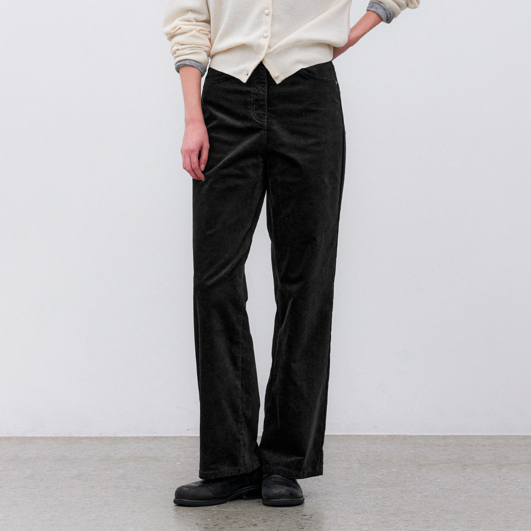 (PT-5726)ESEENTIAL WARM STRAIGHT PANTS