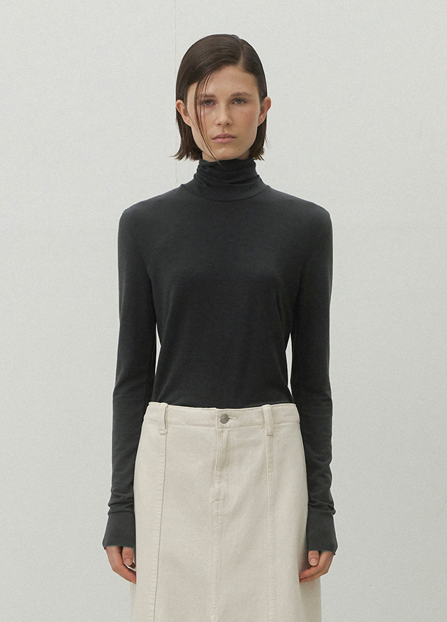 (OP-6216)ESSENTIAL MIEL SLIT DRESS Korea