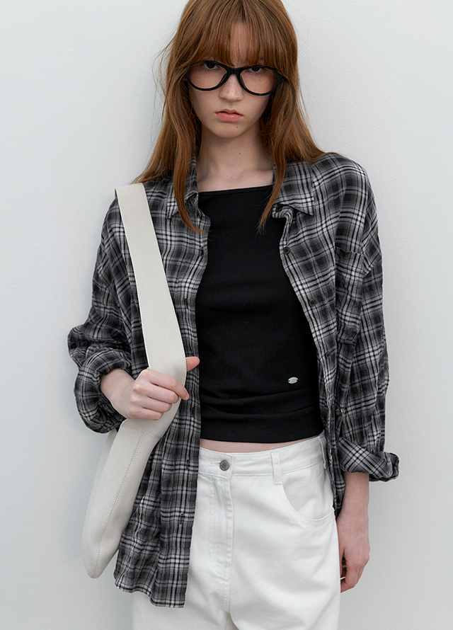 (T-7171)SOFT SLIMFIT BOAT NECK TEE Korea