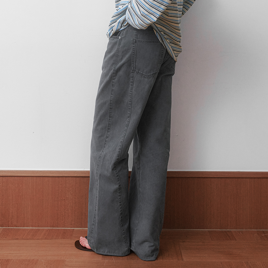 (PT-5745)VINTAGE WASHING COTTON PANTS