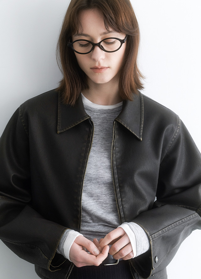 (ZT-7090)ESSENTIAL ROUND NECK SLIM TEE Korea