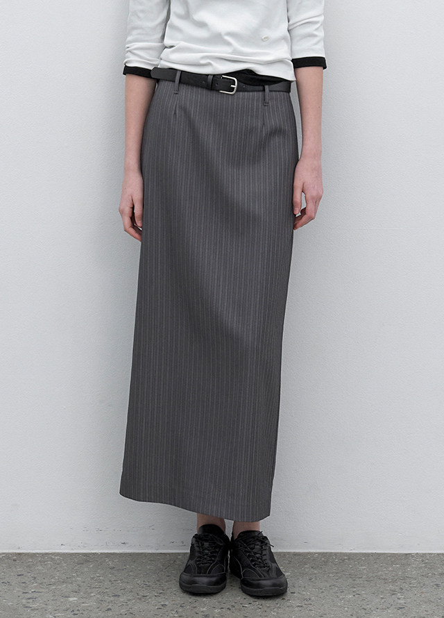 (JK-3064)STRIPE OVERSIZED JACKET Korea