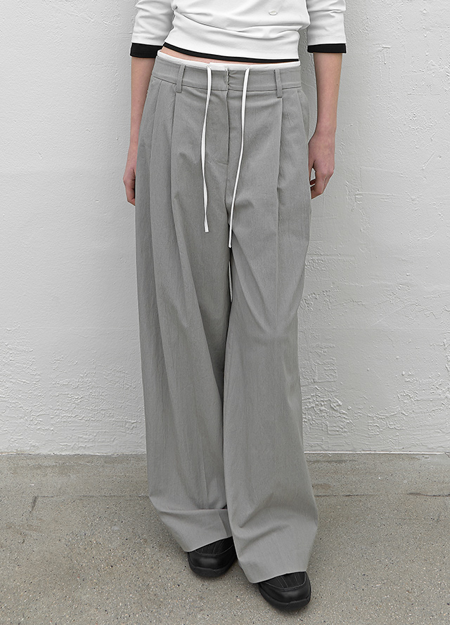 (T-7196)NOVELLA SLIM LINE LONG TEE Korea