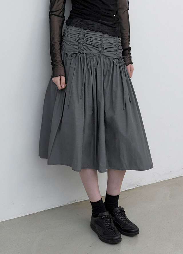 (T-7169)SOFT SHEER MESH TOP Korea