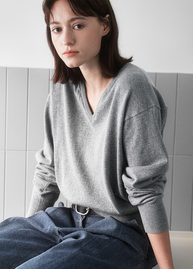 (SK-5072)CHECK TIED IRREGULAR SKIRT Korea