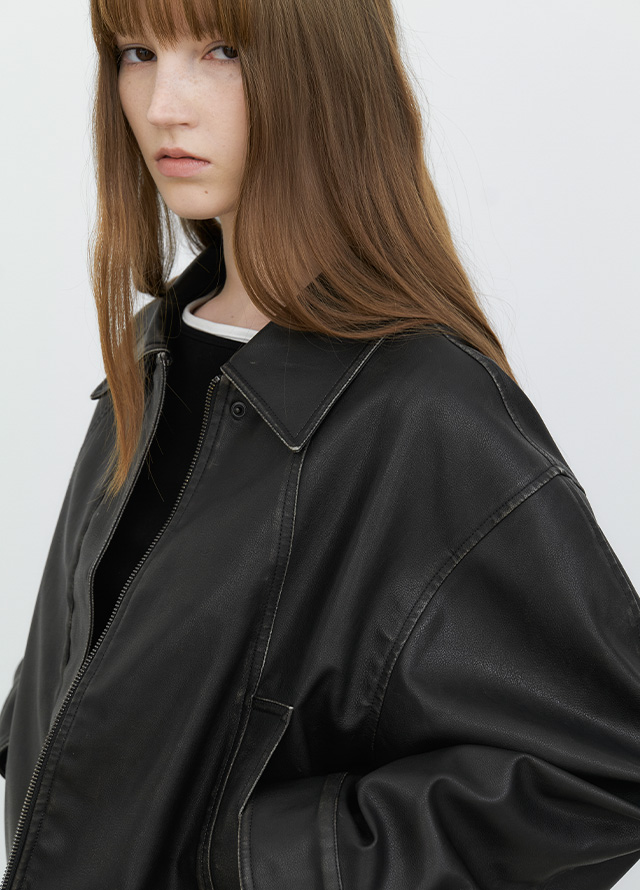 (T-7173)MULTI STRIPE BOXI TEE Korea