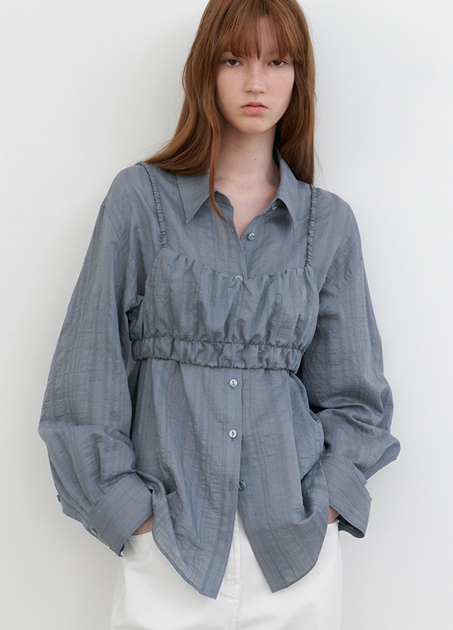 (PT-5741)WASHING CURVED COLOR DENIM PANTS Korea