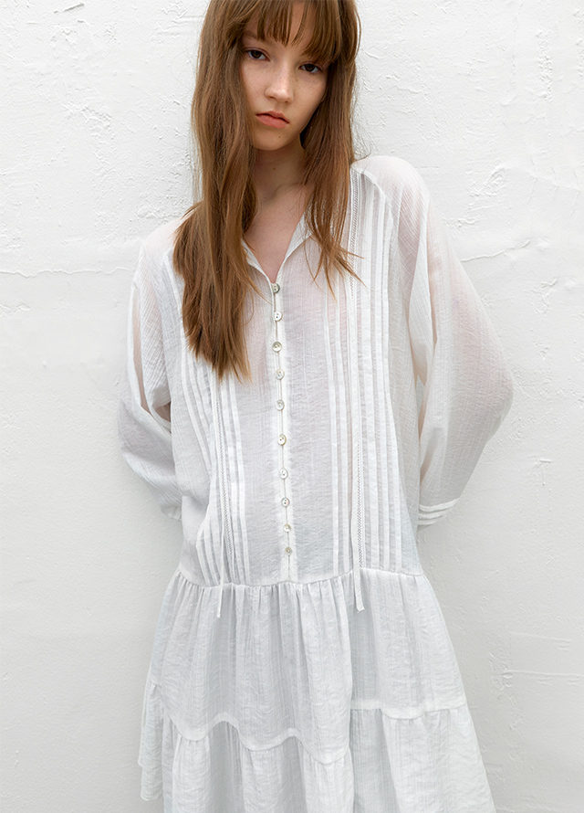 (PT-5755)AN NATURAL SEMI BOOTSCUT DENIM PANTS Korea