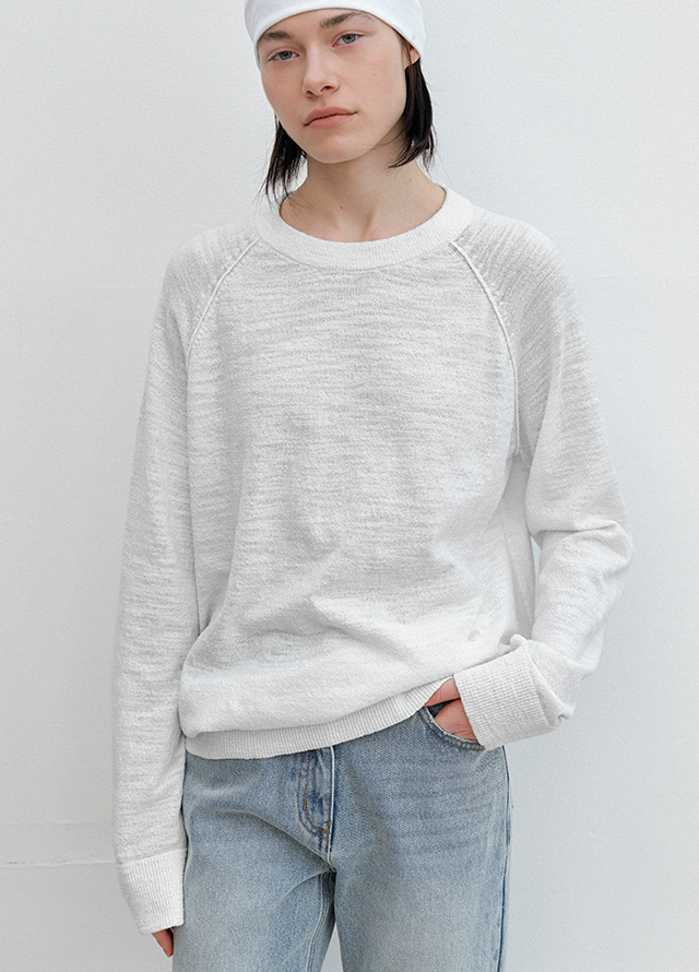 (PT-5755)AN NATURAL SEMI BOOTSCUT DENIM PANTS Korea