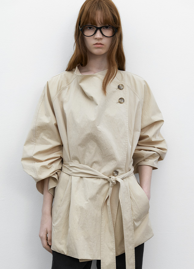 (T-7171)SOFT SLIMFIT BOAT NECK TEE Korea