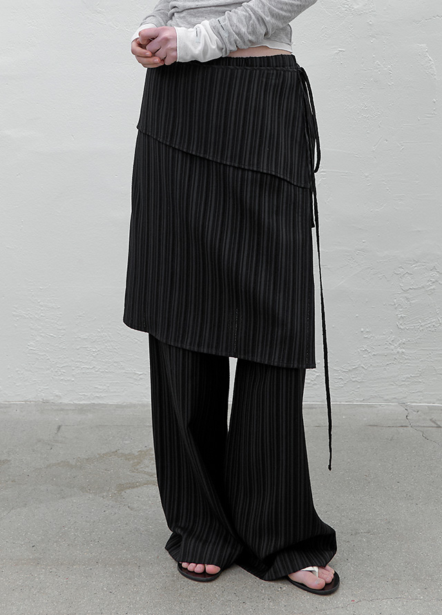 (JP-595)SHIRRING STRING CROP JUMPER Korea