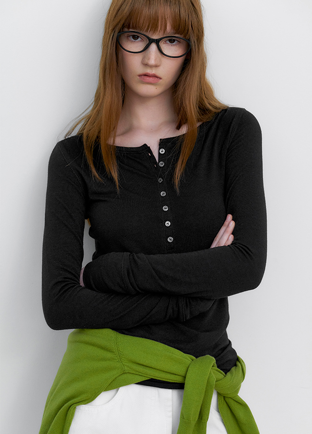 (PT-5741)WASHING CURVED COLOR DENIM PANTS Korea