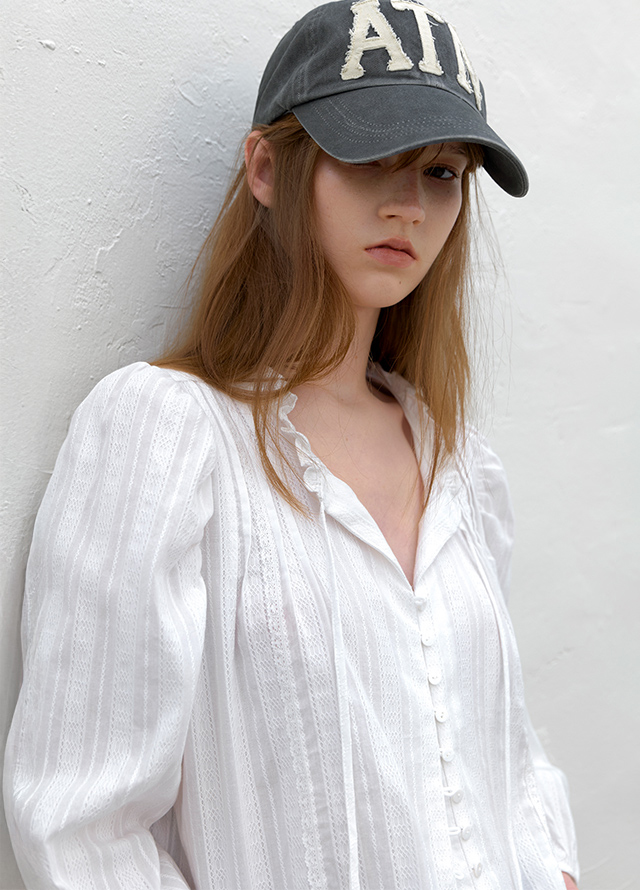 (OP-6313)SHOULDER CUTOUT KNIT DRESS Korea