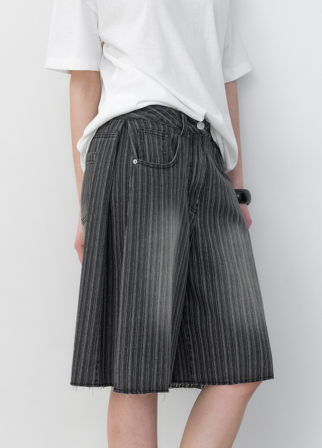 (T-7219) ONE-OFF SHOULDER BOXY TEE Korea