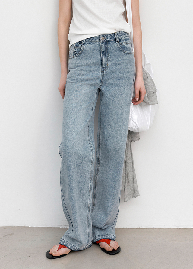 (T-7226)AN INTERLOCK LAYERED SET TEE Korea