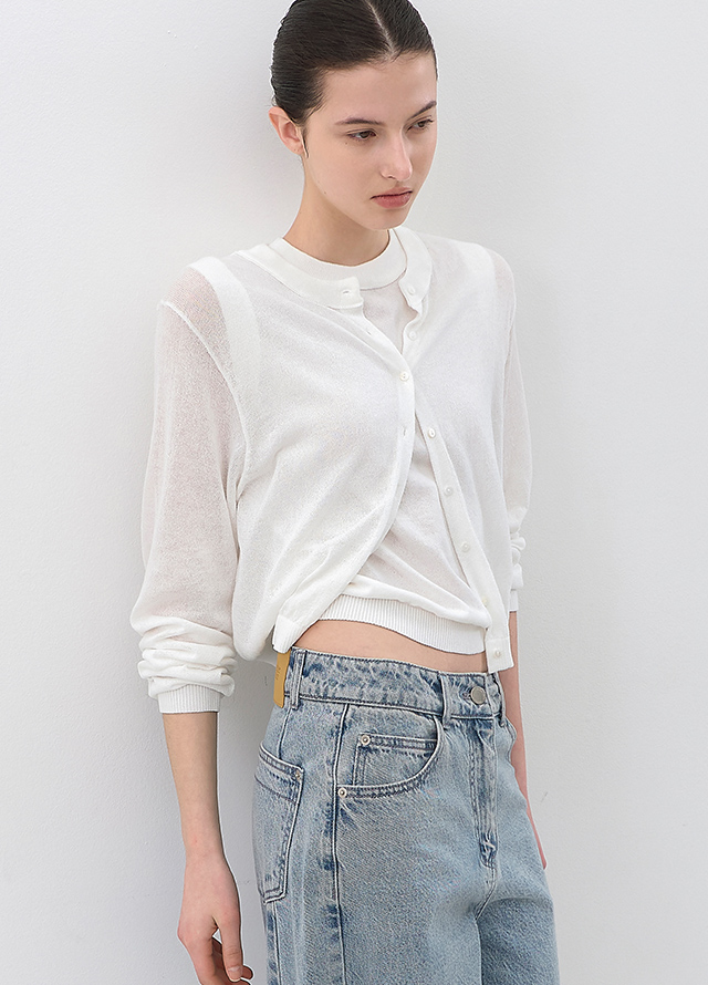 (PT-5738)LOWRISE LINE VOLUME DENIM PANTS Korea