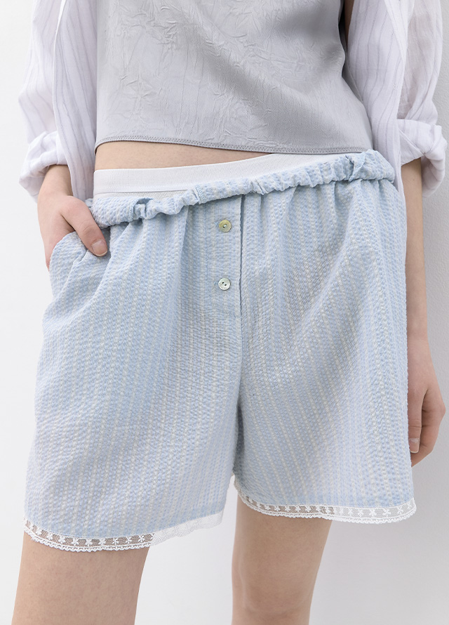 (BL-4422)AN SATIN SET-UP SLEEVELESS TOP S Korea