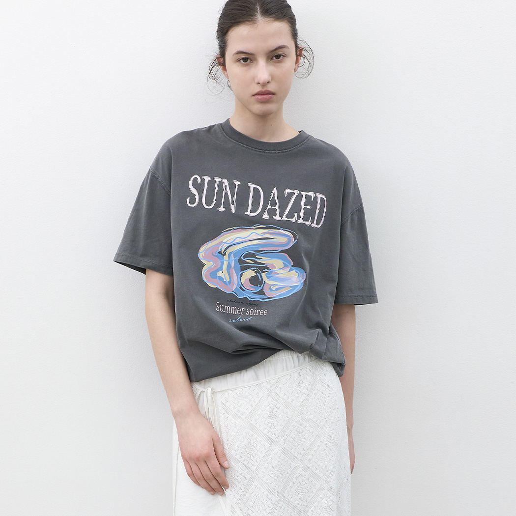 (T-7223)SHELL PIGMENT OVER FIT T