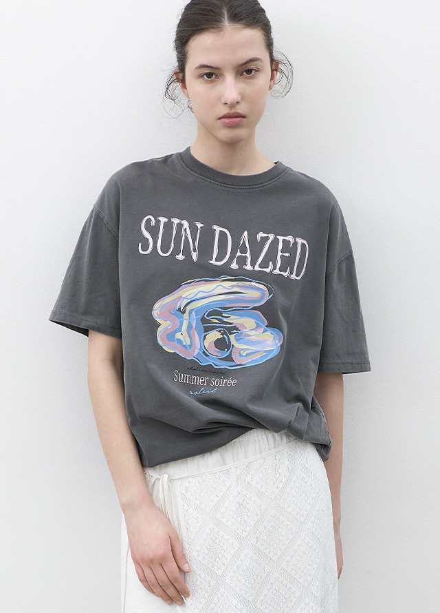 (SK-5103)LACE LAYERED BANDING MIDI SKIRT Korea