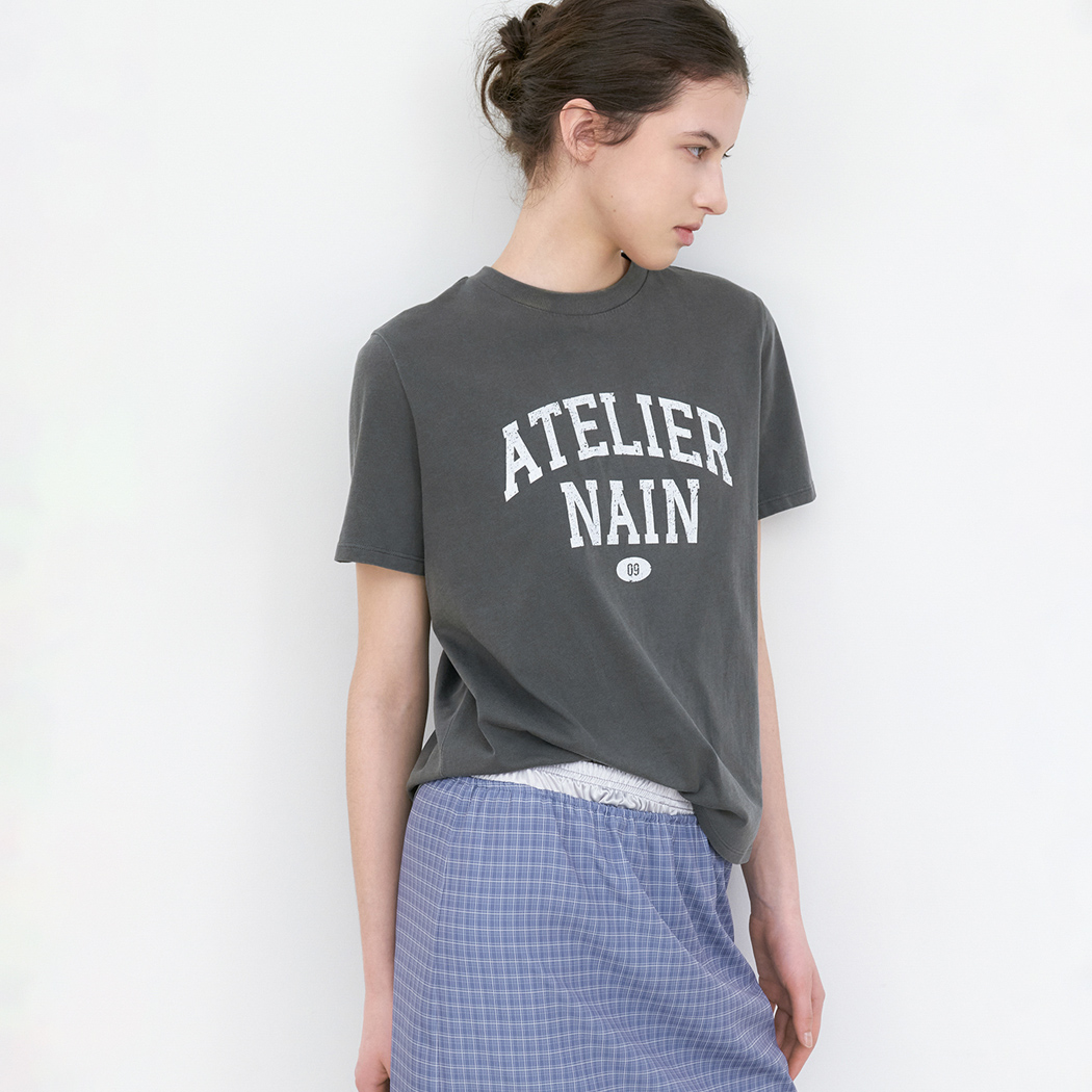 (T-7161)VINTAGE LOGO PIGMENT TEE