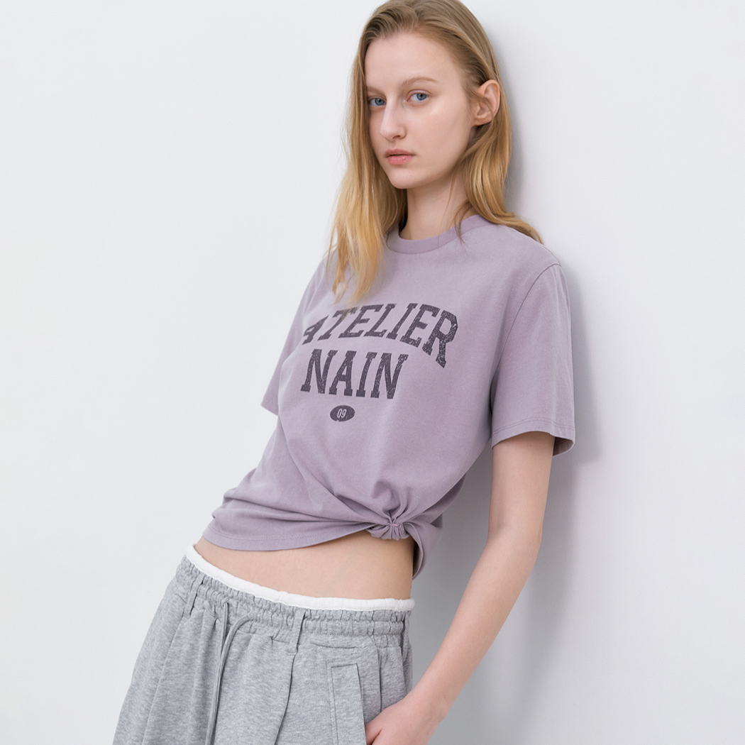 (T-7161)VINTAGE LOGO PIGMENT TEE